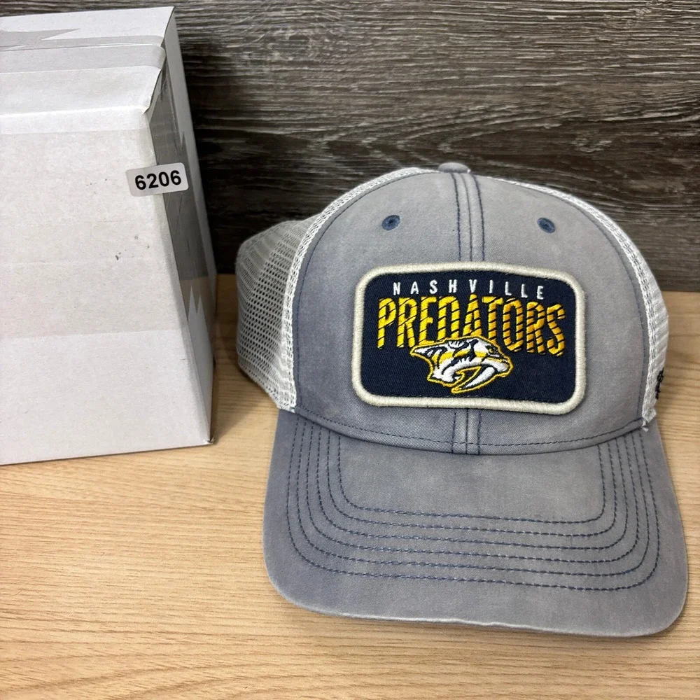 Nashville Predators Hat Cap Snap‎ Back Gray Colton Sissons Design '47